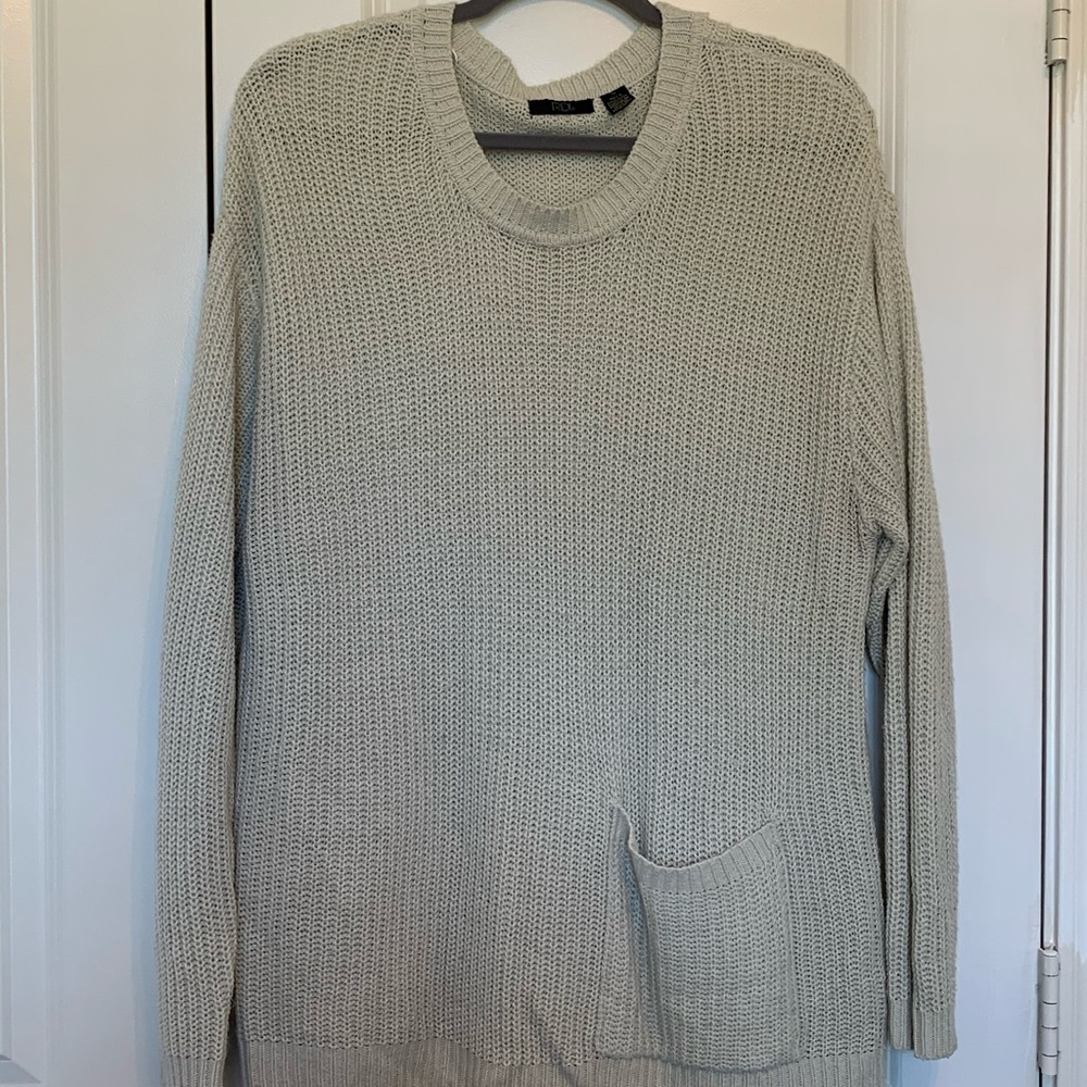 RDI tan knit sweater